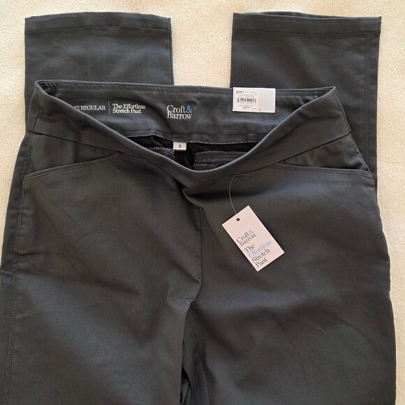 croft & barrow Pants - Women's Croft & Barrow Effortless Stretch Pull-On Straight-Leg Pants 12 Regular